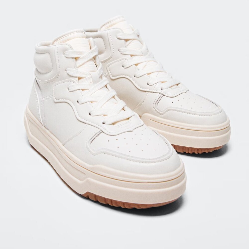 MANGO Platform boot sneakers Size 6.5 NEW WITH TAG! - Picture 1 of 5